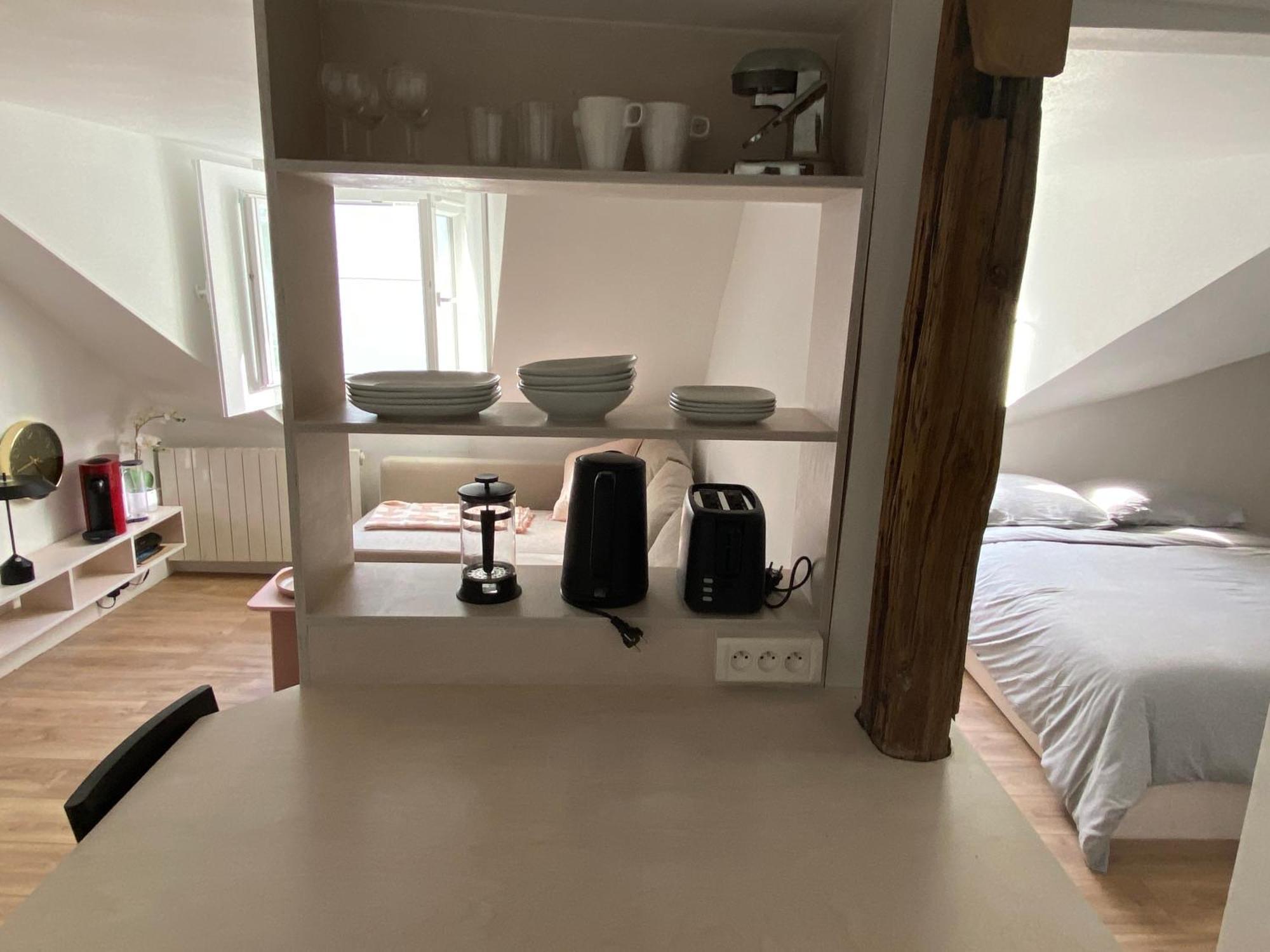 Apartamento Le Cocon Perche Entre L'Opera Et Les Tuileries París Exterior foto