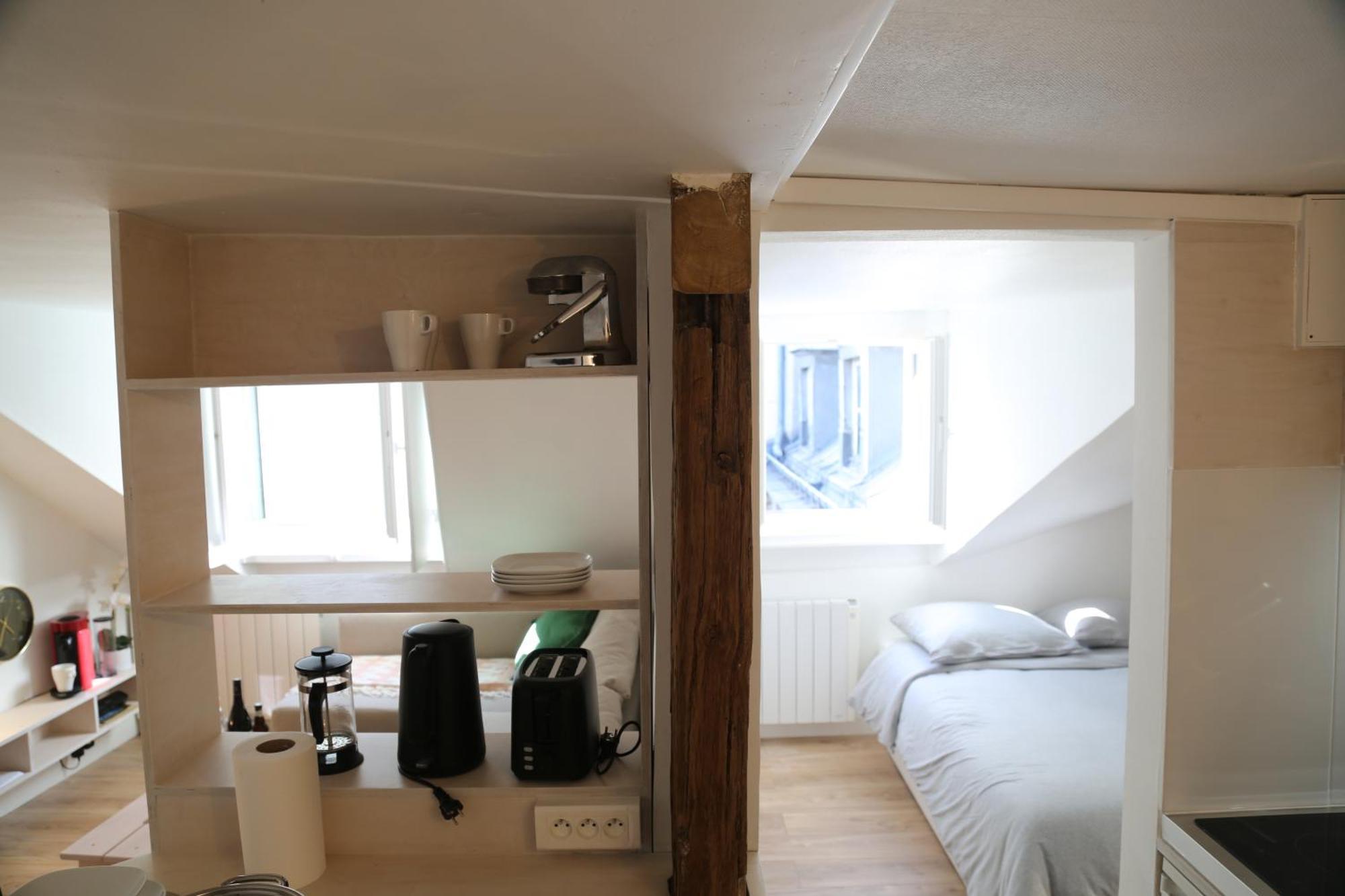 Apartamento Le Cocon Perche Entre L'Opera Et Les Tuileries París Exterior foto